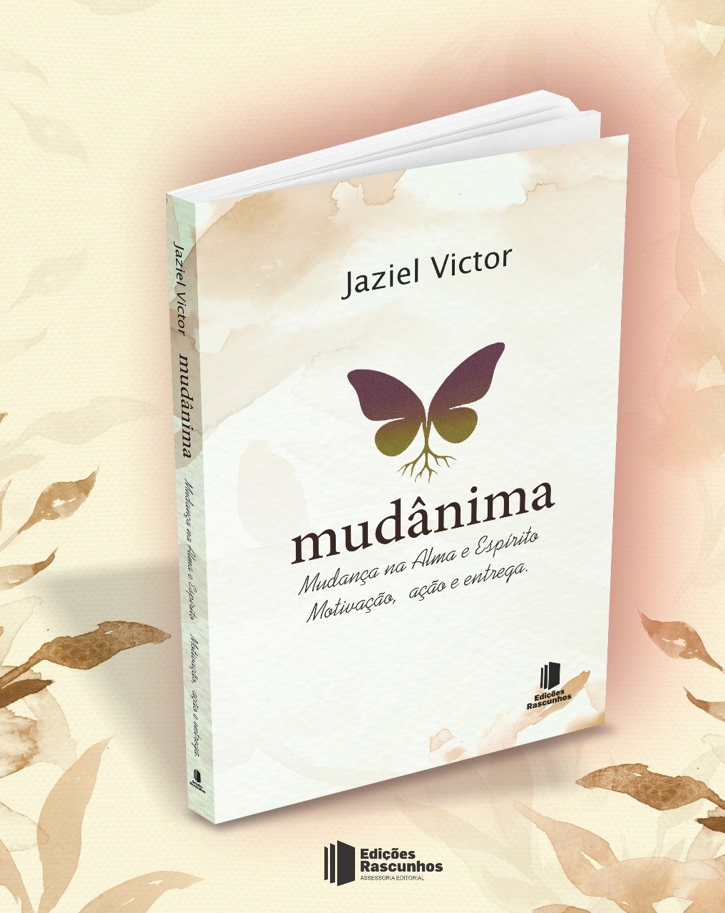 Capa do Livro Mudânima - Autor Jaziel Victor - Edições Rascunhos